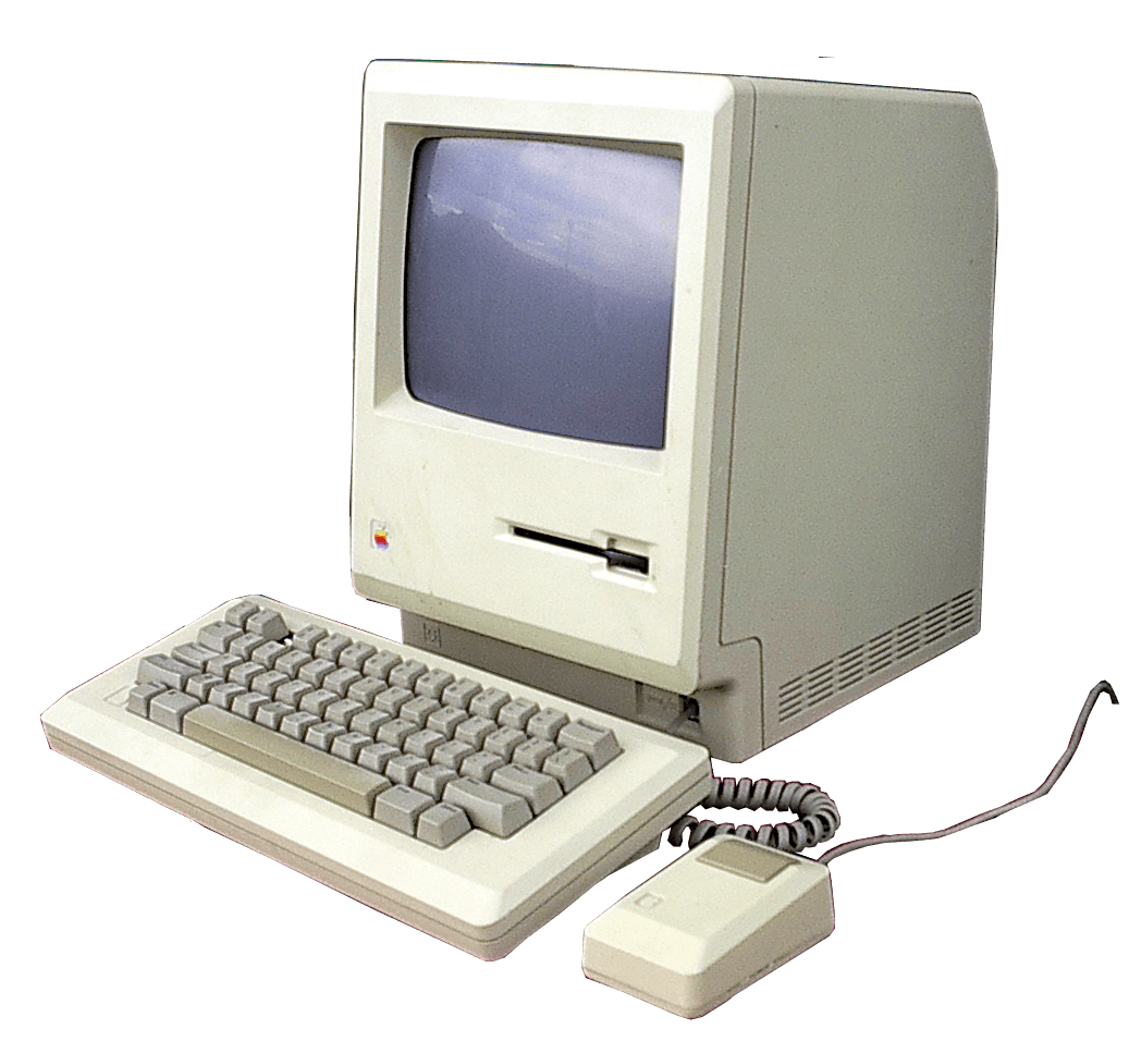 An Apple Macintosh